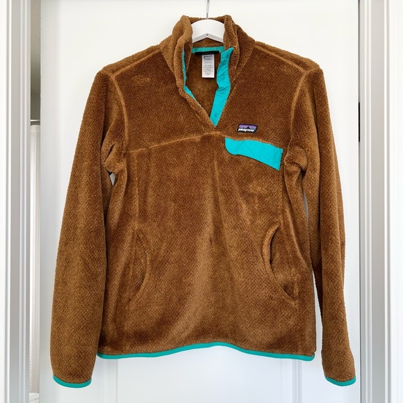 Patagonia Re-Tool Snap-T® Fleece Pullover in Brown - Picture 1 of 2